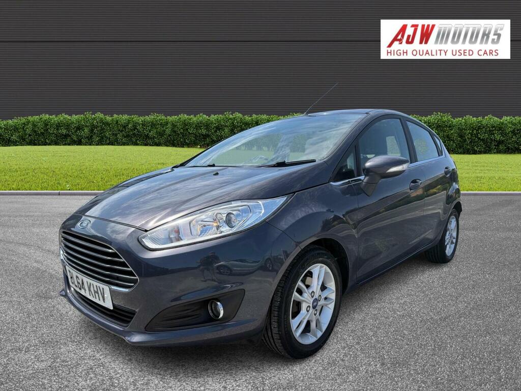 Ford Fiesta Hatchback 1.25 Zetec Euro 5 201464 Grey #2