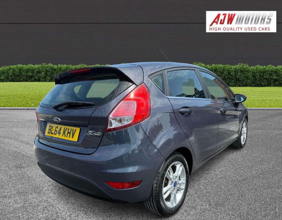 Ford Fiesta Hatchback 1.25 Zetec Euro 5 201464 Grey #3