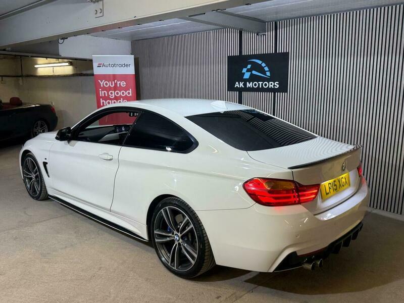 BMW 4 Series 2.0 420D M Sport White #3