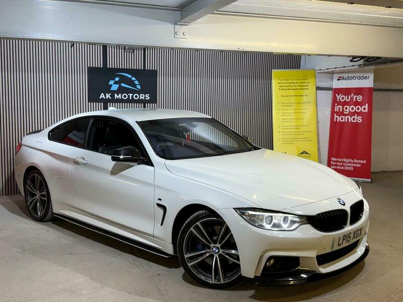 BMW 4 Series 2.0 420D M Sport White #5