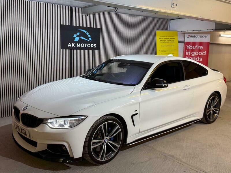 BMW 4 Series 2.0 420D M Sport White #2