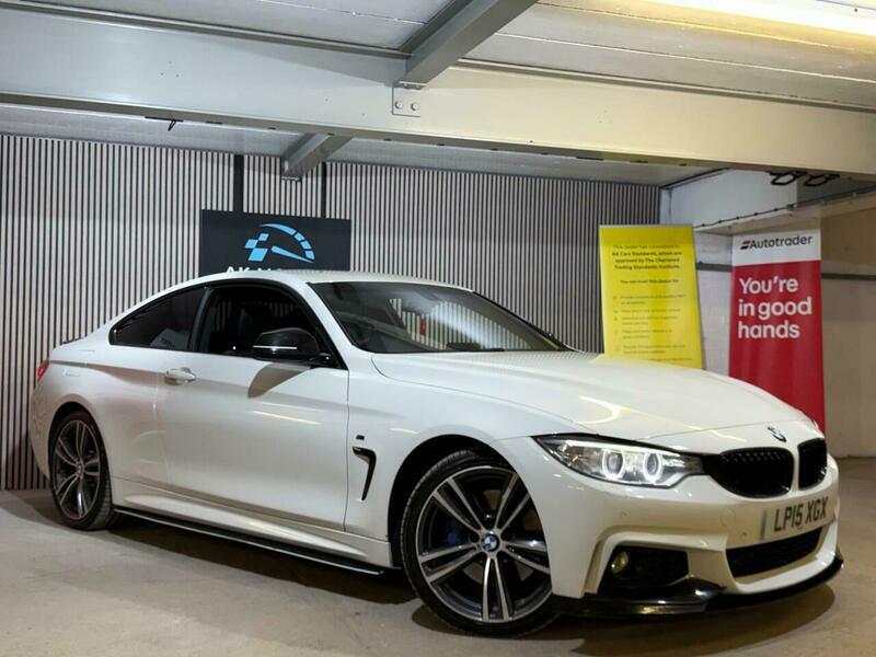 BMW 4 Series 2.0 420D M Sport White #6