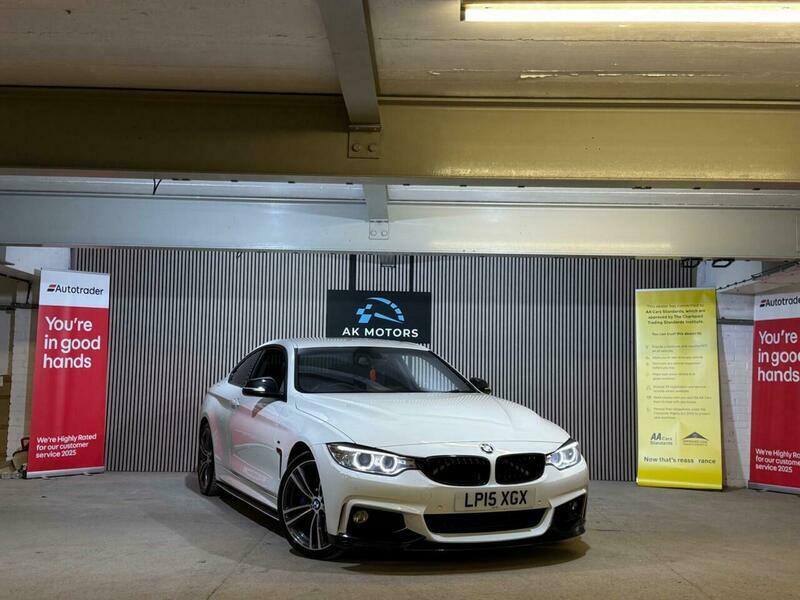 BMW 4 Series 2.0 420D M Sport White #4
