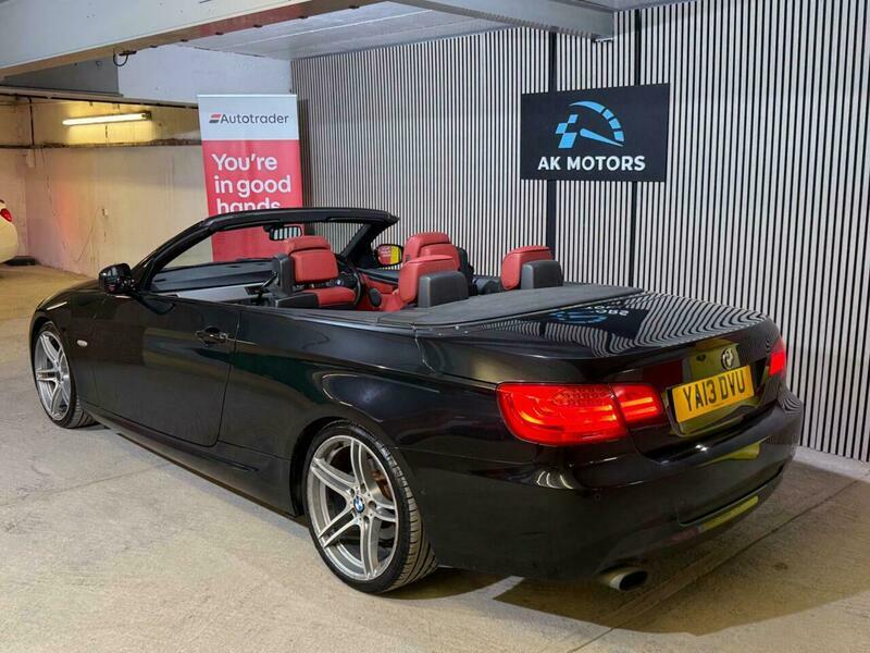 BMW 3 Series 2.0 320I M Sport YA13DVU Black #4