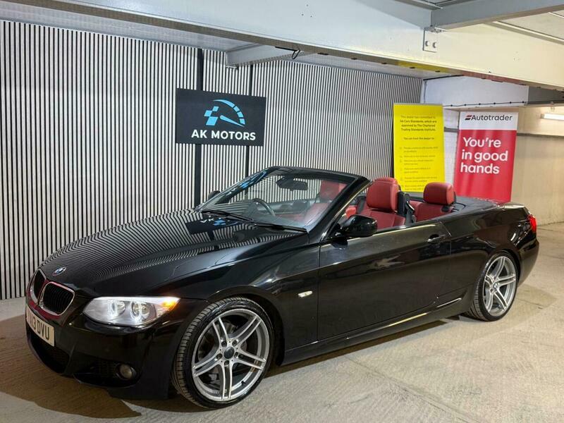 BMW 3 Series 2.0 320I M Sport YA13DVU Black #3