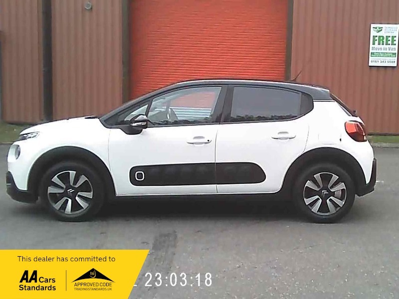Citroen C3 Puretech Flair White