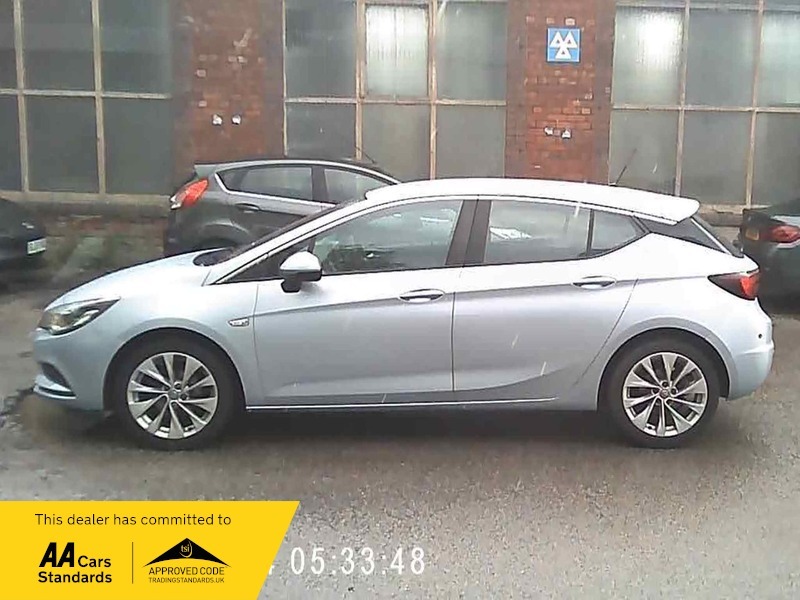 Vauxhall Astra Design Cdti Silver