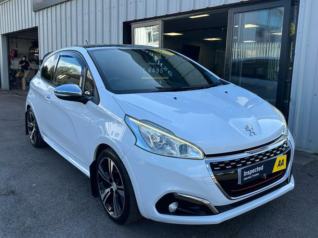 Peugeot 208 Hatchback 1.6 Thp Gti Prestige Euro 6 Ss 2 FA15ZWL White