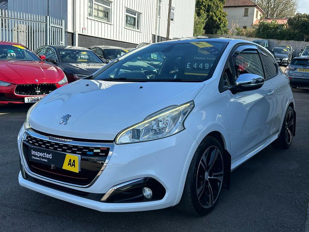 Peugeot 208 Hatchback 1.6 Thp Gti Prestige Euro 6 Ss 2 FA15ZWL White #6