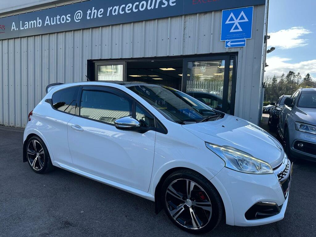Peugeot 208 Hatchback 1.6 Thp Gti Prestige Euro 6 Ss 2 FA15ZWL White #3