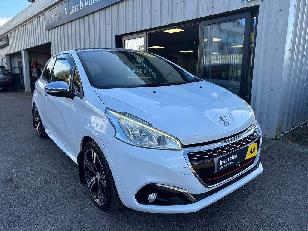 Peugeot 208 Hatchback 1.6 Thp Gti Prestige Euro 6 Ss 2 FA15ZWL White #2