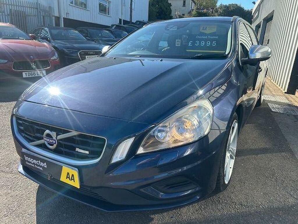 Volvo V60 Estate 2.0 D3 R-design Euro 5 Ss 201161 Blue #4