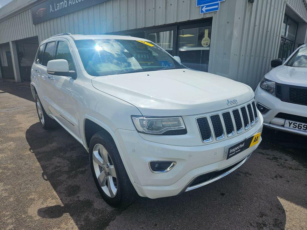 Jeep Grand Cherokee Suv 3.0 V6 Crd Overland 4Wd Euro 6 2017 White