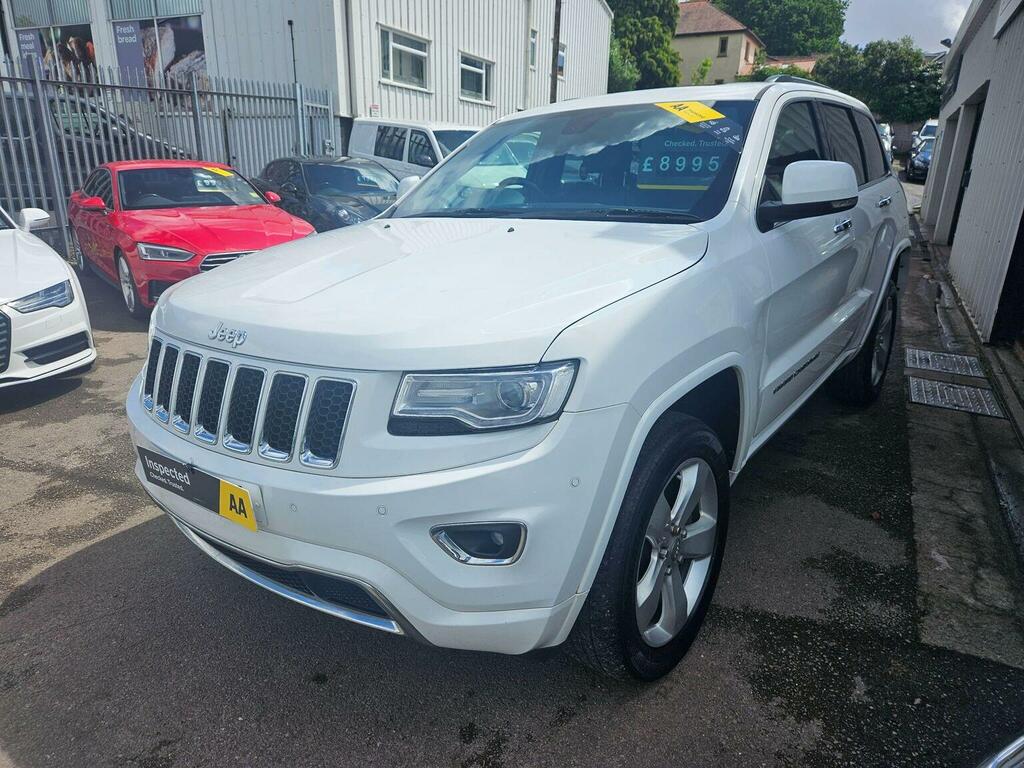Jeep Grand Cherokee Suv 3.0 V6 Crd Overland 4Wd Euro 6 2017 White #3