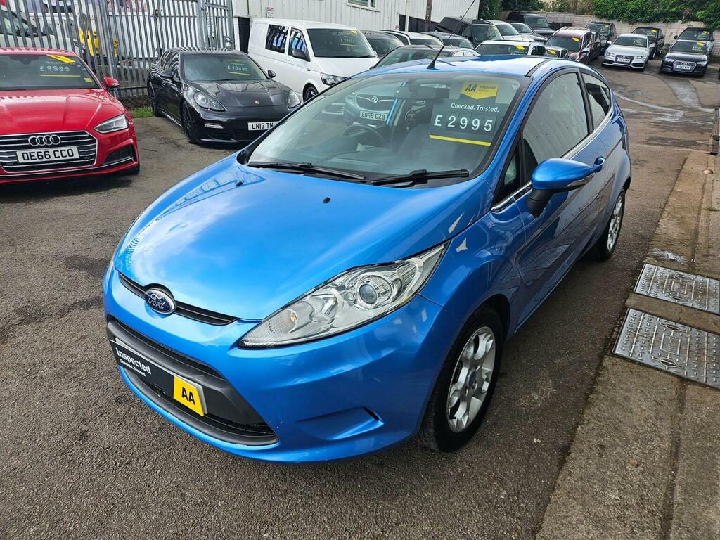 Ford Fiesta Hatchback 1.25 Zetec 201161 LC61GZG Blue #3