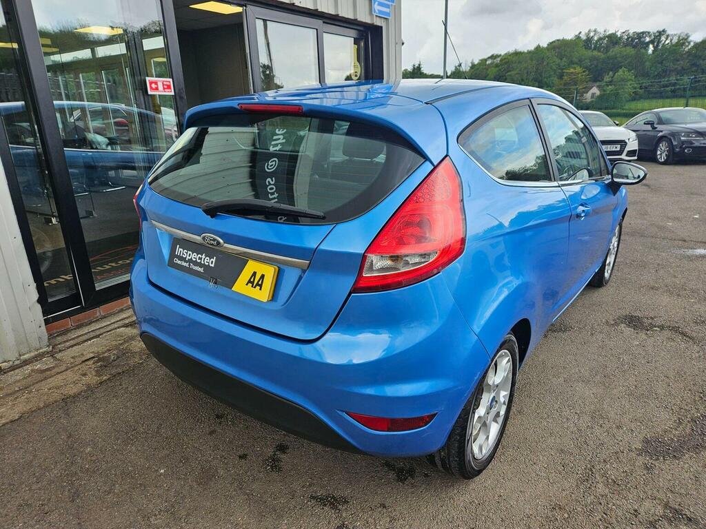 Ford Fiesta Hatchback 1.25 Zetec 201161 LC61GZG Blue #5
