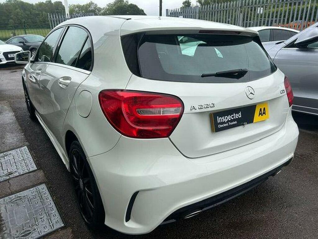 Mercedes-Benz A Class 2.1 A220 Cdi Amg Sport 7G-dct Euro 6 Ss White #6