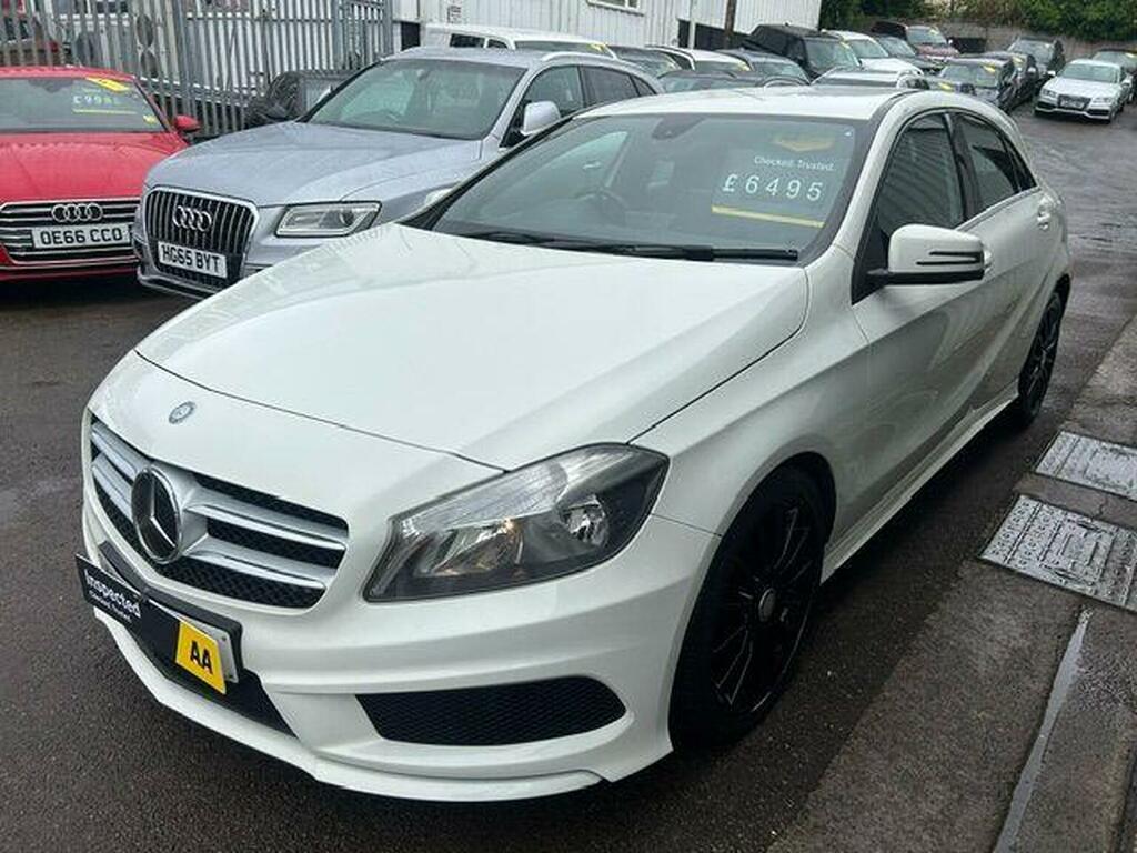 Mercedes-Benz A Class 2.1 A220 Cdi Amg Sport 7G-dct Euro 6 Ss White #5