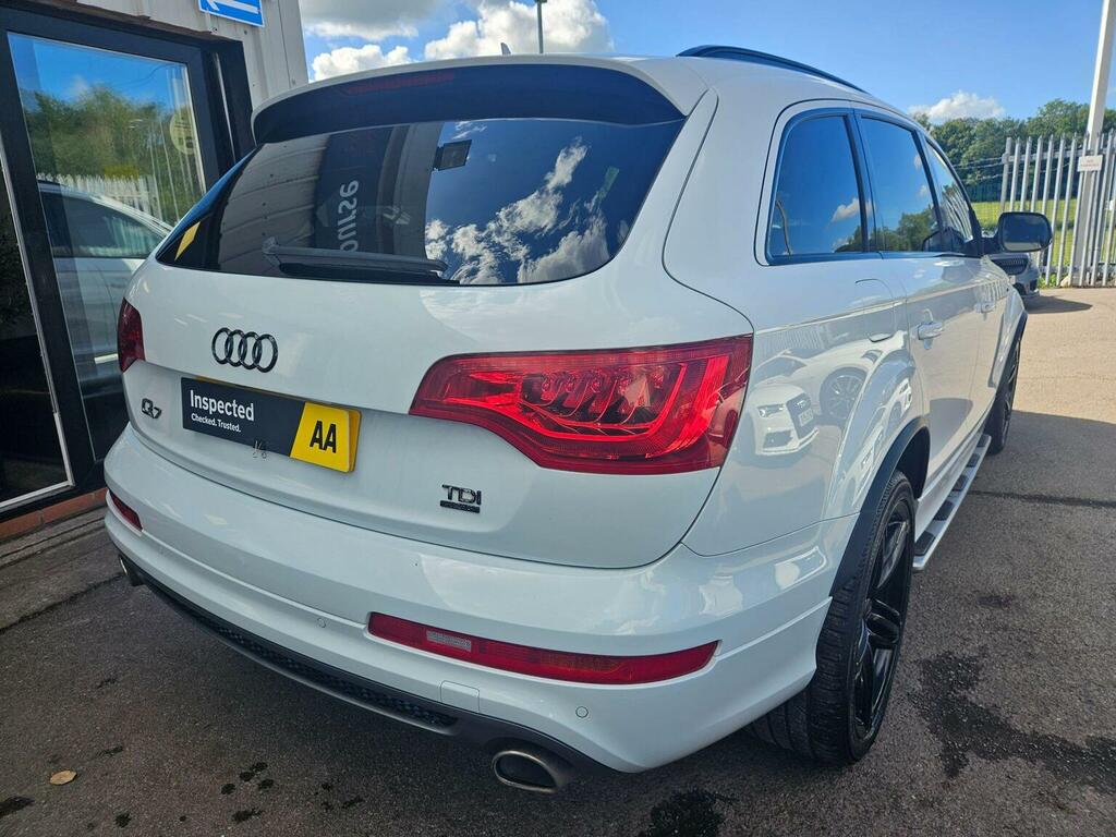 Audi Q7 3.0 Tdi V6 S Line Plus Tiptronic Quattro Euro 5 S White #5