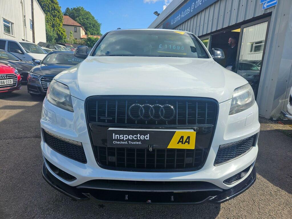 Audi Q7 3.0 Tdi V6 S Line Plus Tiptronic Quattro Euro 5 S White #2