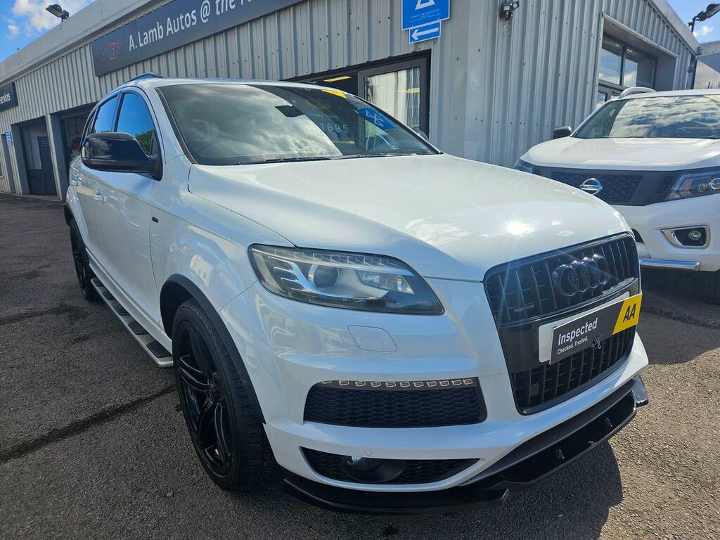 Audi Q7 3.0 Tdi V6 S Line Plus Tiptronic Quattro Euro 5 S White