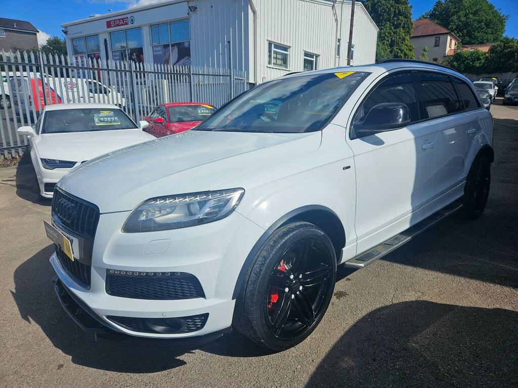 Audi Q7 3.0 Tdi V6 S Line Plus Tiptronic Quattro Euro 5 S White #3