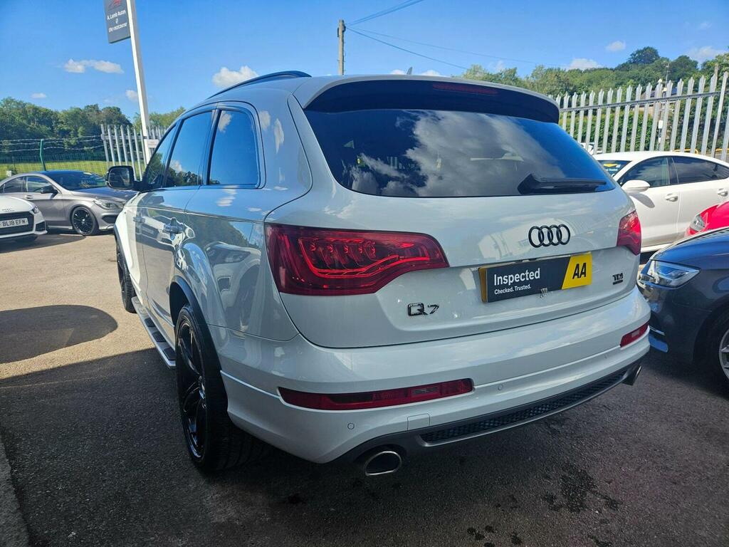 Audi Q7 Tdi V6 S Line White #7