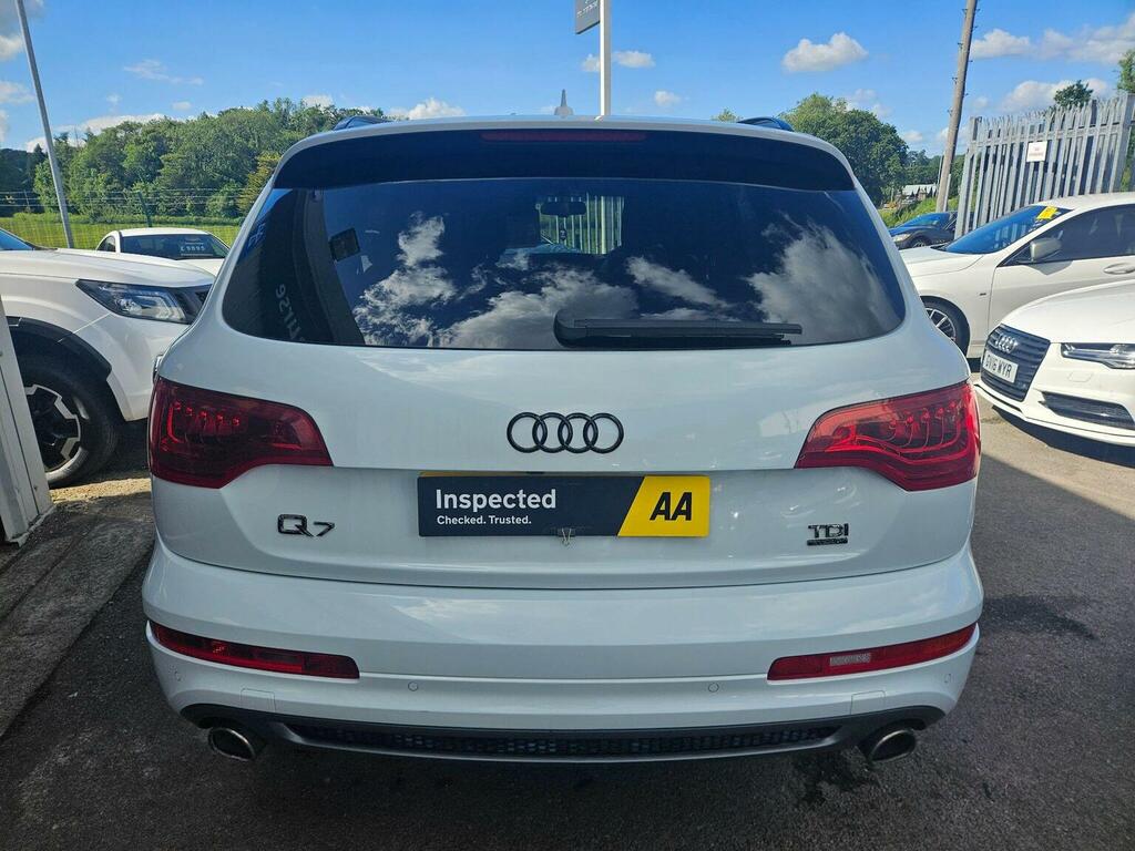 Audi Q7 3.0 Tdi V6 S Line Plus Tiptronic Quattro Euro 5 S White #6