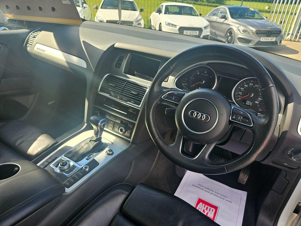 Audi Q7 Tdi V6 S Line White #13