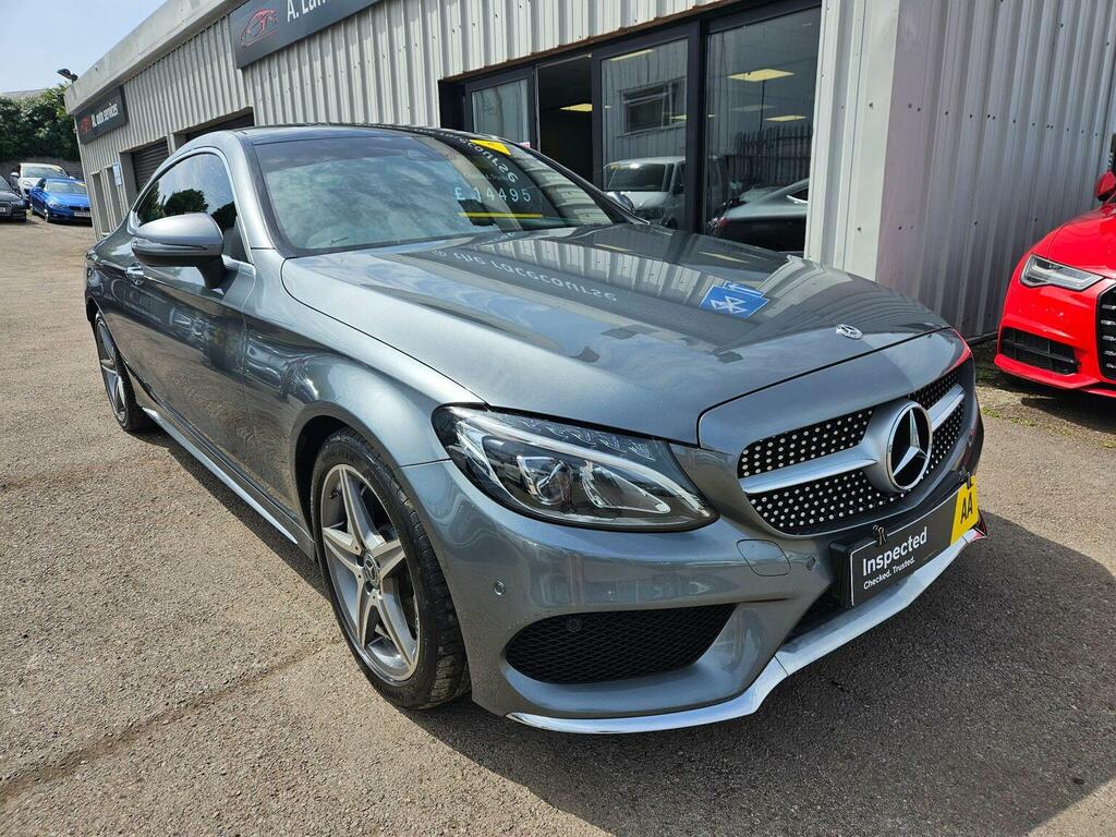 Mercedes-Benz C Class Coupe 2.1 C250d Amg Line Premium Plus G-tronic Grey