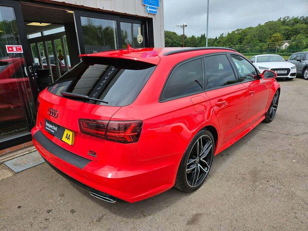 Audi A6 Avant 3.0 Tdi V6 Black Edition S Tronic Quattro Euro 6 Red #4