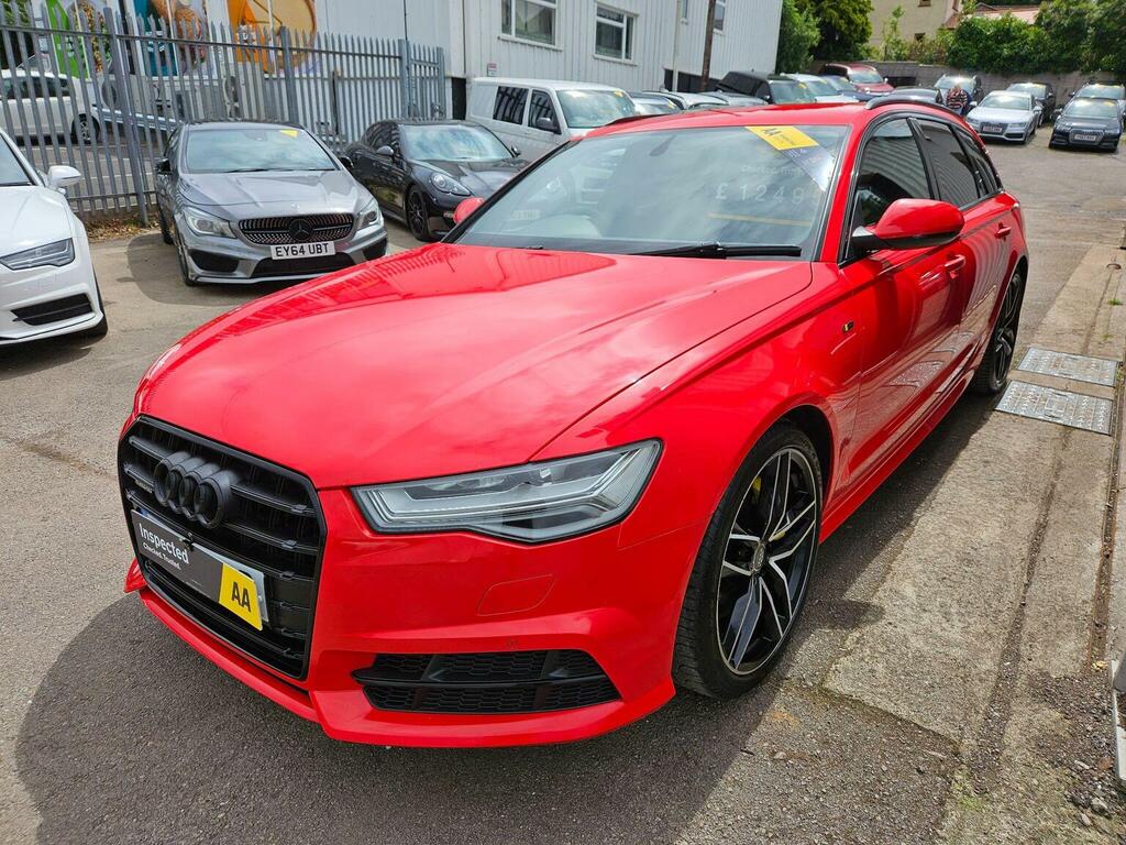 Audi A6 Avant 3.0 Tdi V6 Black Edition S Tronic Quattro Euro 6 Red #3