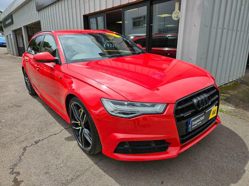 Audi A6 Avant 3.0 Tdi V6 Black Edition S Tronic Quattro Euro 6 Red