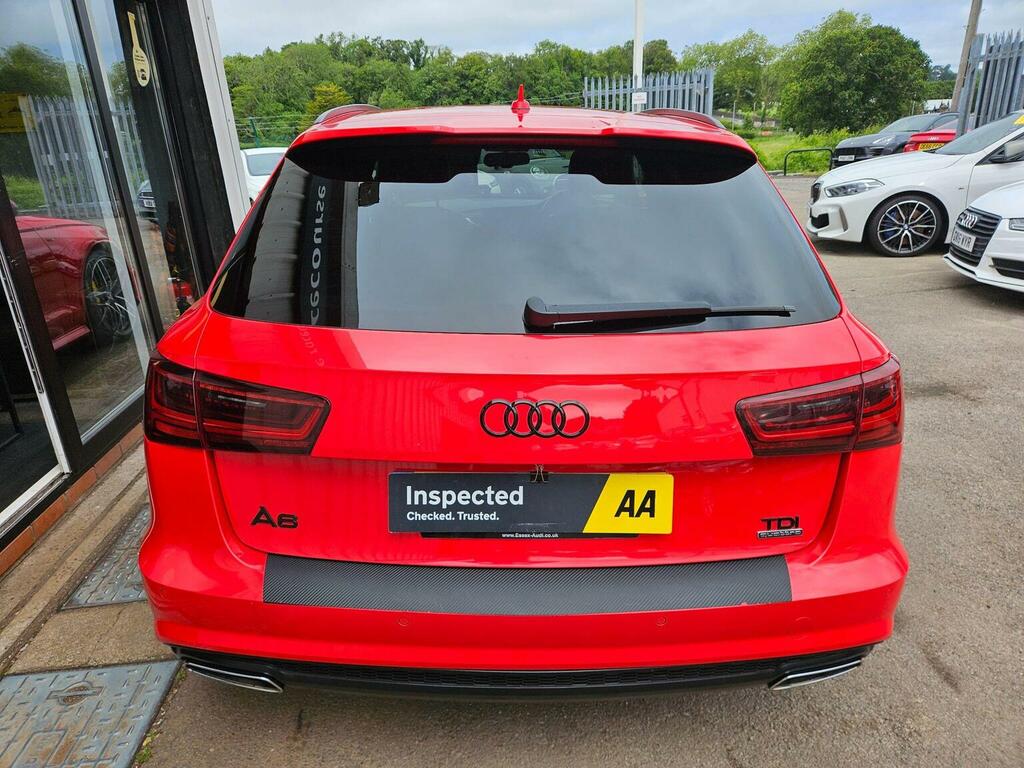 Audi A6 Avant 3.0 Tdi V6 Black Edition S Tronic Quattro Euro 6 Red #6