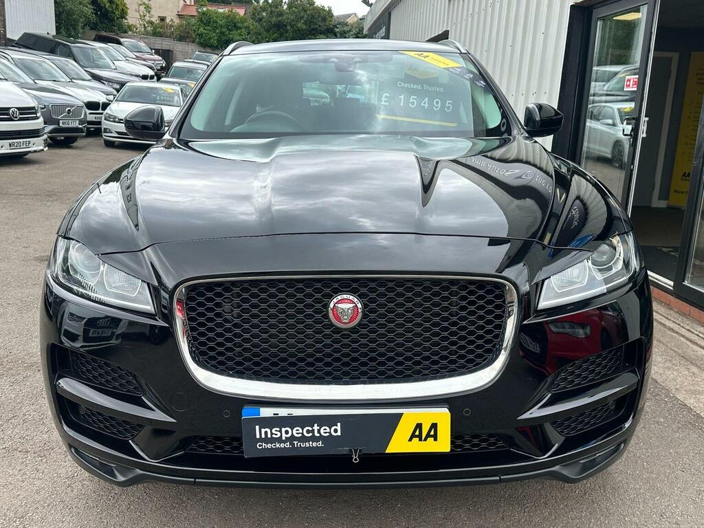 Jaguar F-Pace 2.0 D180 Prestige Awd Euro 6 Ss Black #4