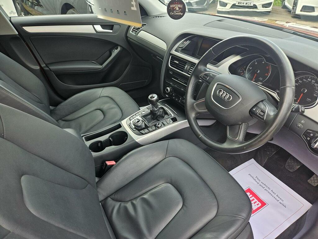Audi A4 Avant 2.0 Tdi Black Edition Euro 5 Ss Red #12