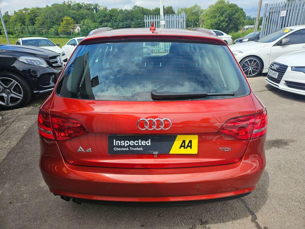 Audi A4 Avant 2.0 Tdi Black Edition Euro 5 Ss Red #7