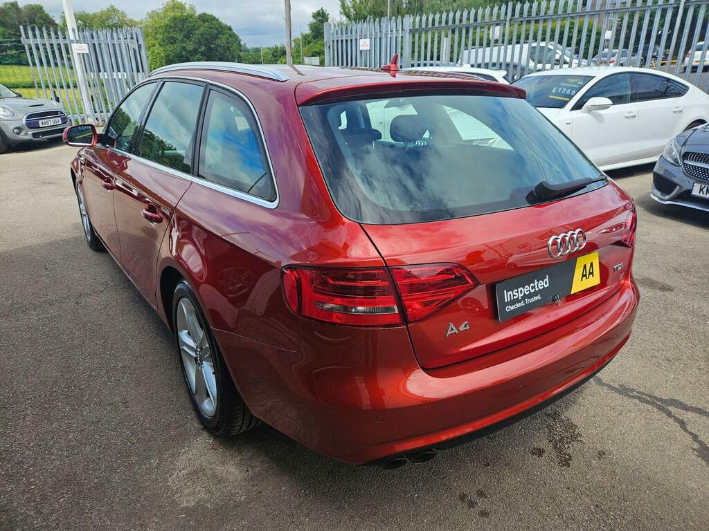Audi A4 Avant 2.0 Tdi Black Edition Euro 5 Ss Red #8