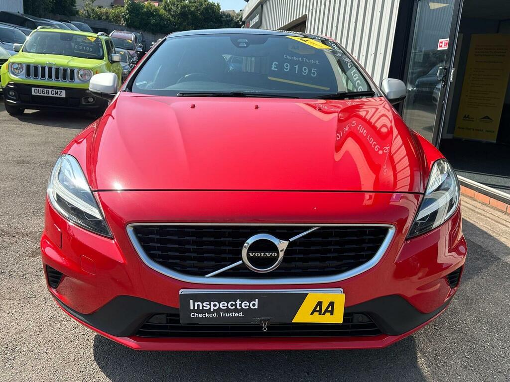 Volvo V40 2.0 T3 R-design Pro Euro 6 Ss Red #2