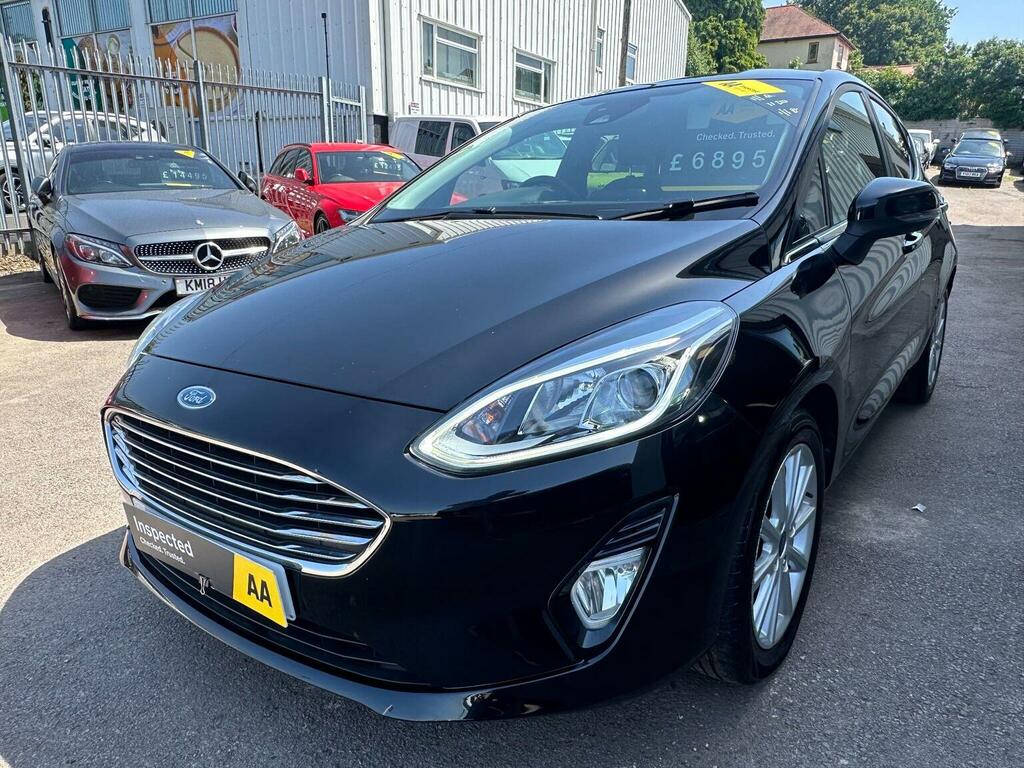 Ford Fiesta Hatchback 1.0T Ecoboost Titanium Euro 6 Ss Black #6