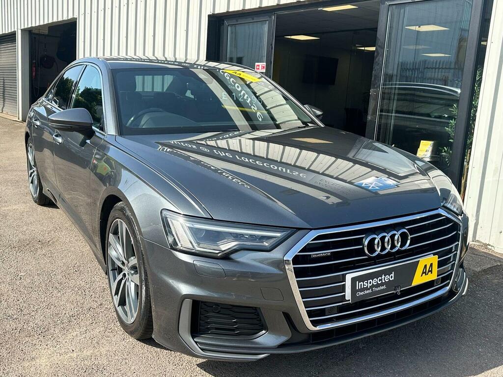 Audi A6 Saloon 2.0 Tfsi 45 S Line S Tronic Quattro Euro 6 Ss 4 Grey