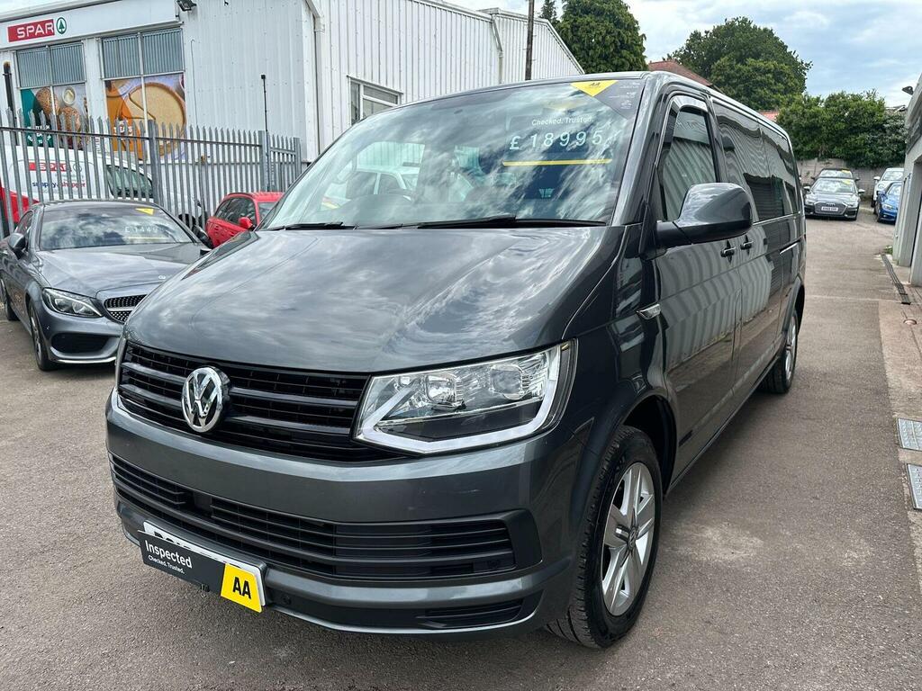 Volkswagen Transporter Shuttle 2.0 Tdi Bluemotion Tech Se Dsg Fwd Lwb Euro 6 Ss Grey #5