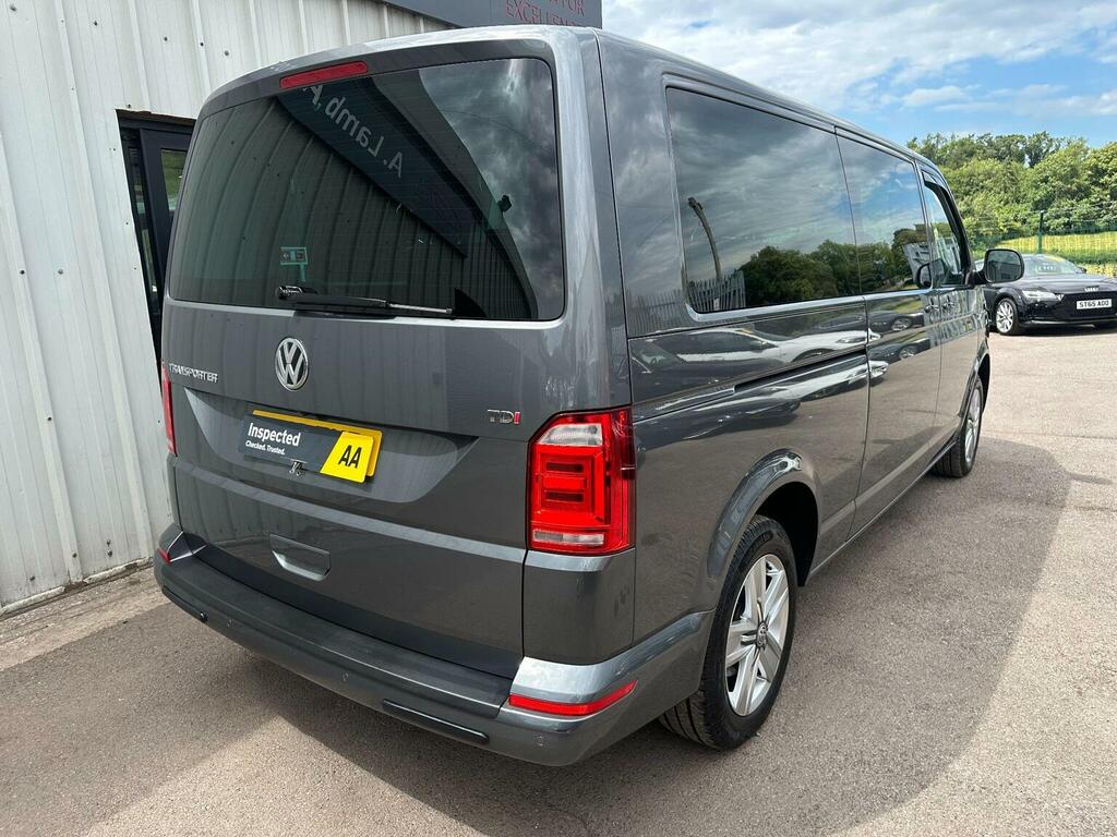 Volkswagen Transporter Shuttle T6 Tdi 150 7 Speed Dsg 8 Seat Shuttle Se Lwb Silver #8