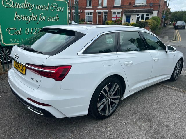 Audi A6 Avant Diesel White #5