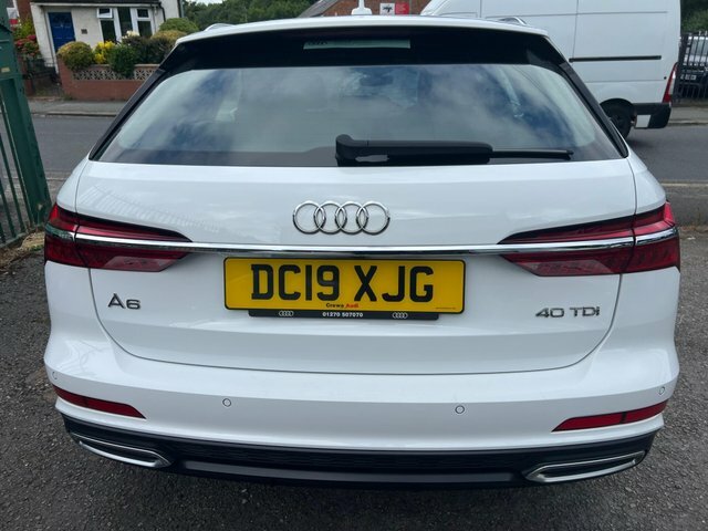 Audi A6 Avant Diesel White #6