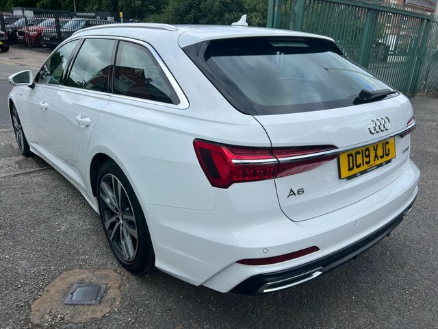 Audi A6 Avant Diesel White #3