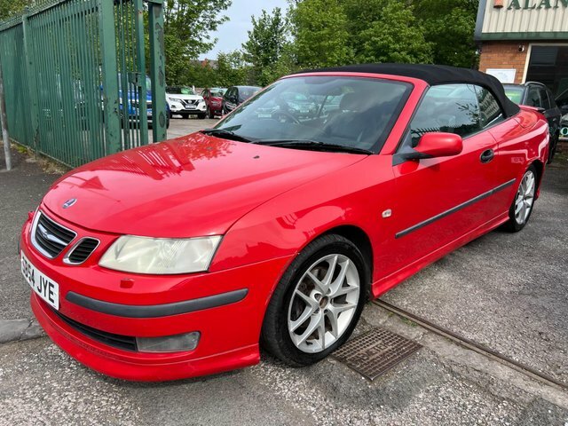 Saab 9-3 Petrol Red #2