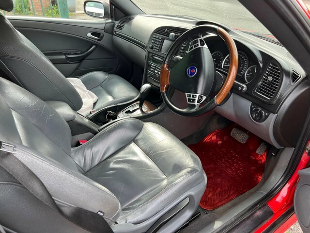 Saab 9-3 Petrol Red #4