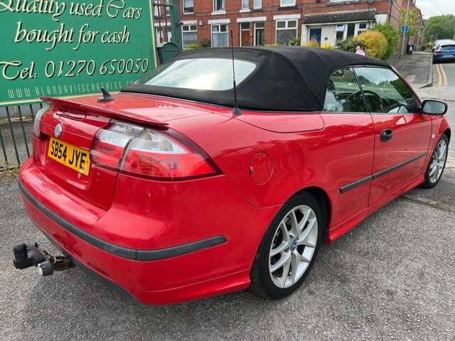 Saab 9-3 Petrol Red #5
