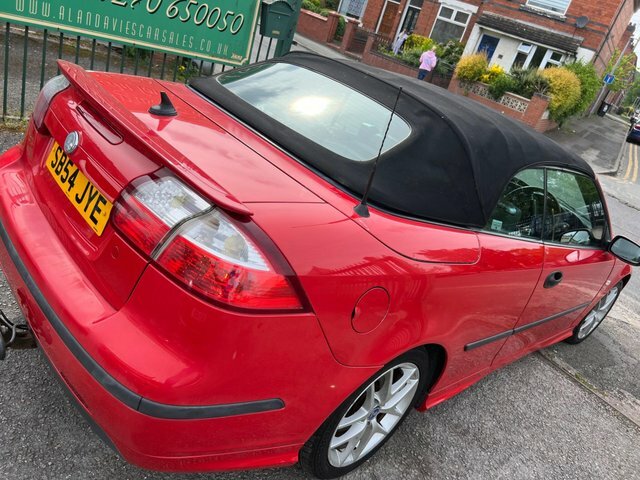 Saab 9-3 Petrol Red #6